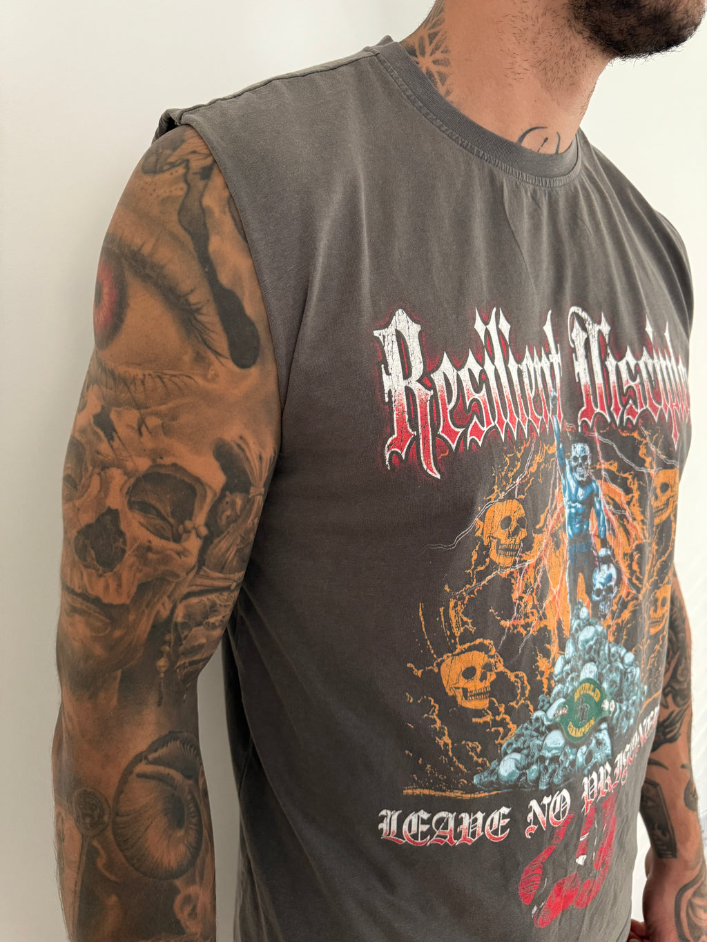 RD “leave no prisoners” sleeveless Tee