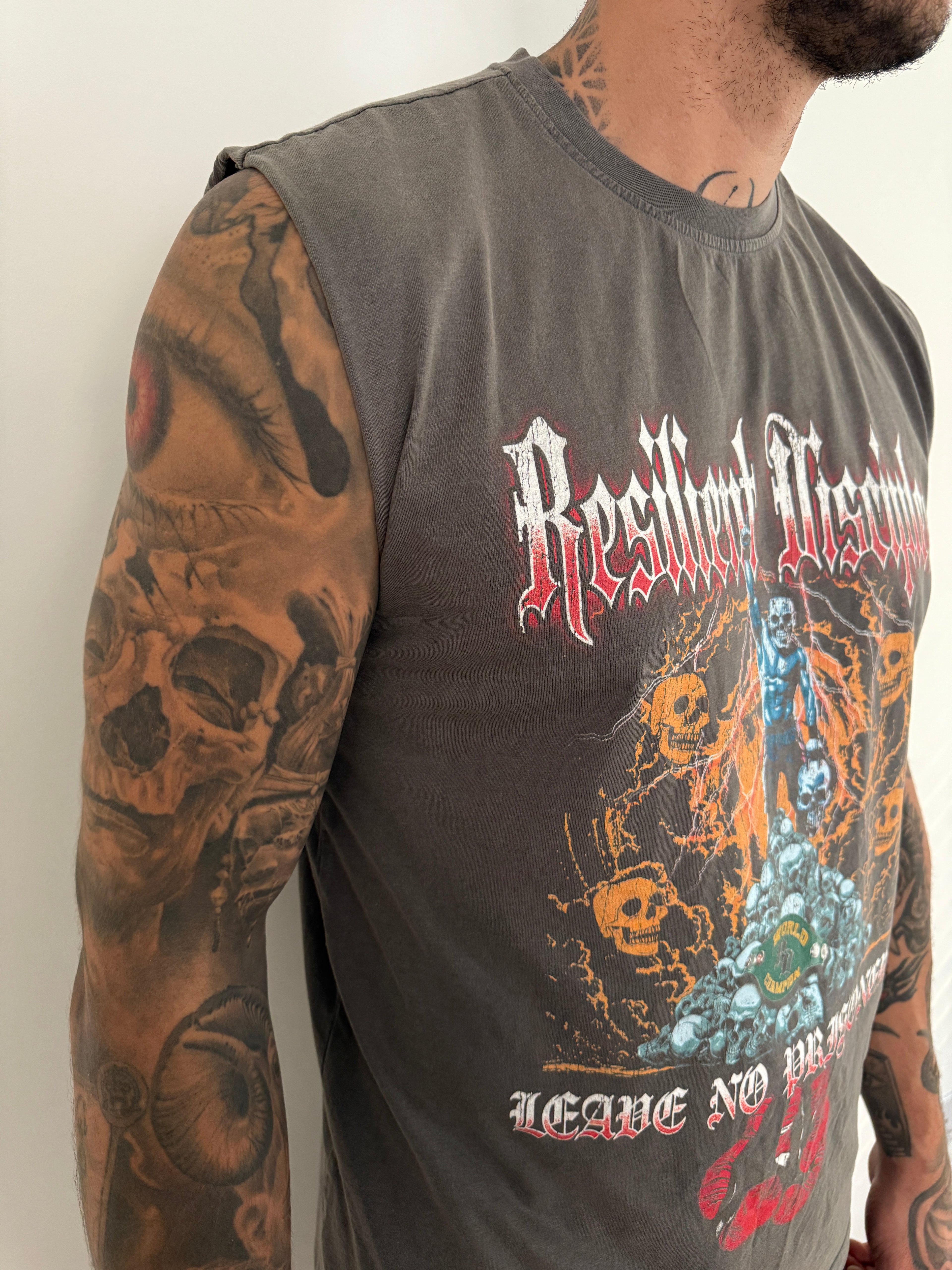 RD “leave no prisoners” sleeveless Tee