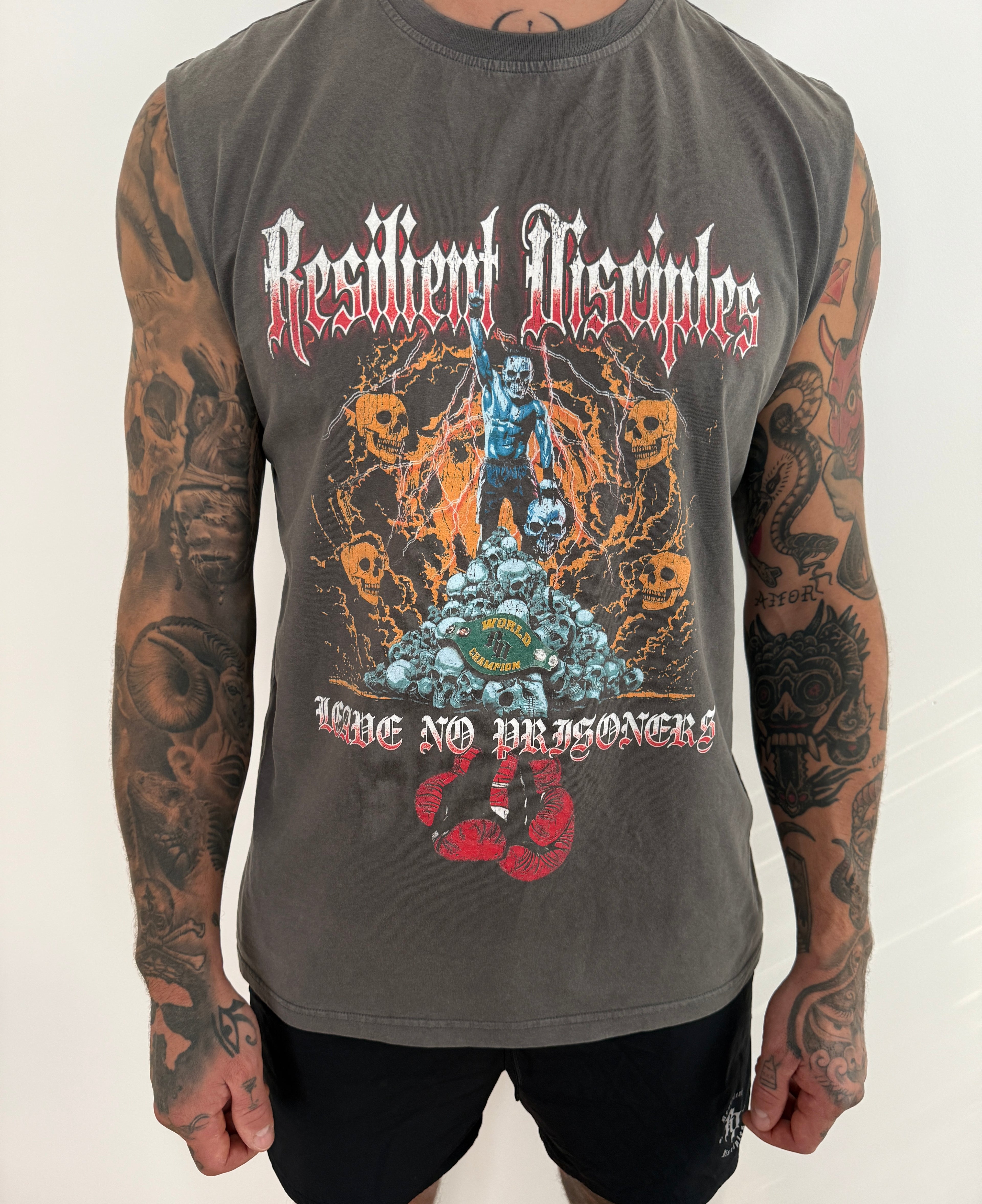 RD “leave no prisoners” sleeveless Tee